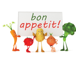 Menu de la cantine